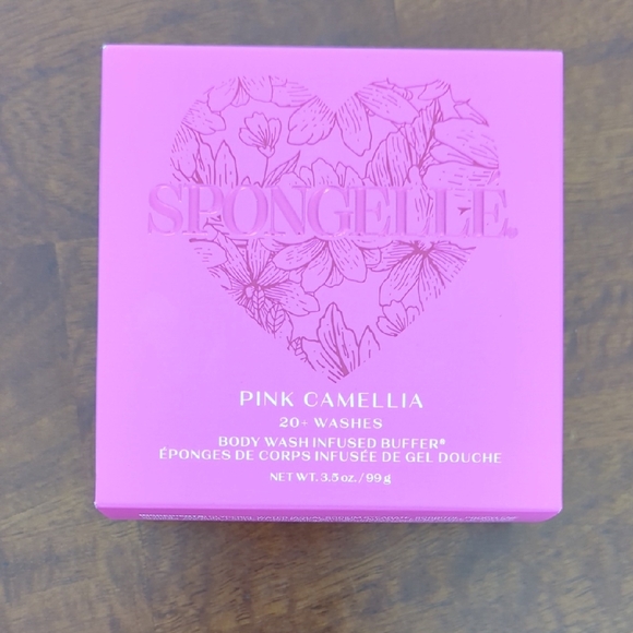 Spongelle Accessories - Spongelle Pink Camellia Infused Buffer